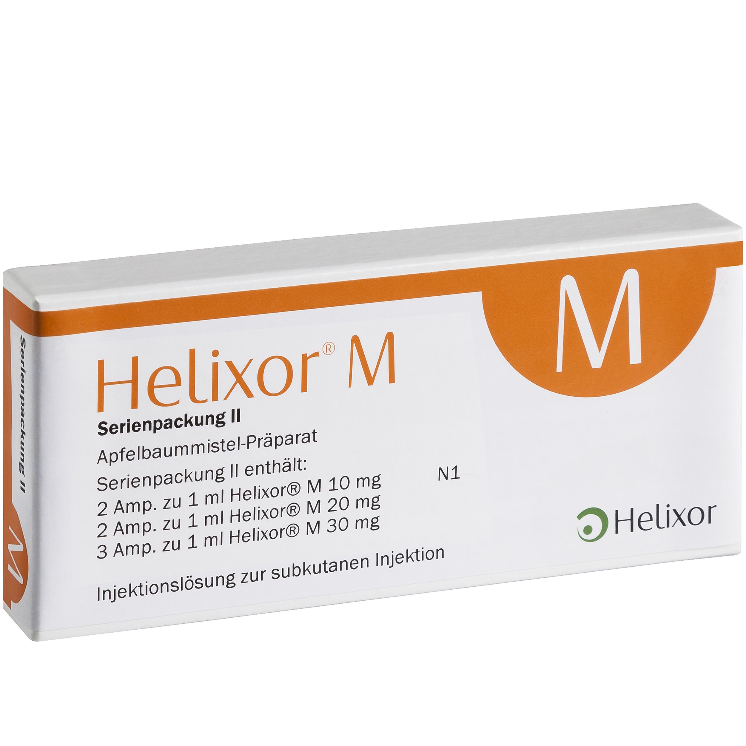 HELIXOR M series pack II ampoules